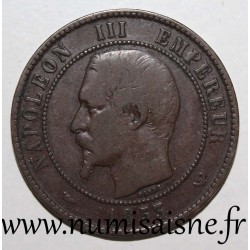 FRANKREICH - KM M24 - 10 CENTIMES 1853 - TYP NAPOLEON III - BESUCH VON LILLE