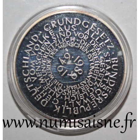 MEDAL - GERMANY - 40 YEARS OF THE BUNDESTAG - 1949 - 1989