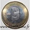 SLOVENIE - KM 101 - 3 EURO 2011 - 20 ans de l'indépendance