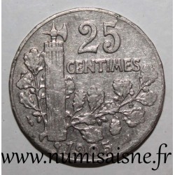 GADOURY 364 - 25 CENTIMES 1905 - TYPE PATEY FAISCEAU - KM 856