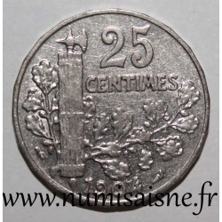 FRANCE - KM 856 - 25 CENTIMES 1904 - 2nd TYPE PATEY