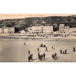 County - 62200 - PAS DE CALAIS - BOULOGNE-SUR-MER - THE BEACH AND THE CLIFFS