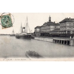 62100 - PAS DE CALAIS - CALAIS - LA GARE MARITIME