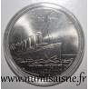 FRANKREICH - MEDAILLE - BOOT -   TITANIC - 1912 - TRANSATLANTISCH