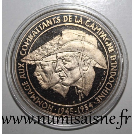 MEDAL - TRIBUTE TO VETERANS OF INDOCHINA