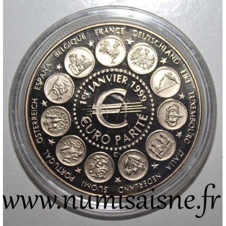 FRANCE - MEDAL - EUROPA - EURO PARITY - January 1, 1999