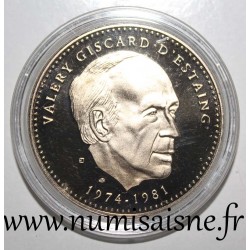 FRANCE - MÉDAILLE - PRÉSIDENT VALERY GISCARD D'ESTAING - 1974 - 1981