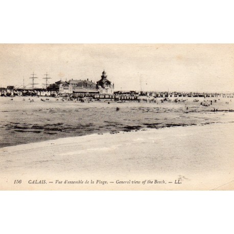 County - 62 - PAS DE CALAIS - CALAIS - OVERVIEW OF THE BEACH