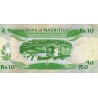 ILE MAURICE - PICK 35 a - 10 RUPEES  - NON DATE (1985)