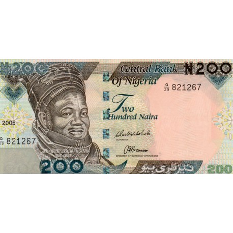 NIGERIA - PICK 29 d - 200 NAIRA 2005