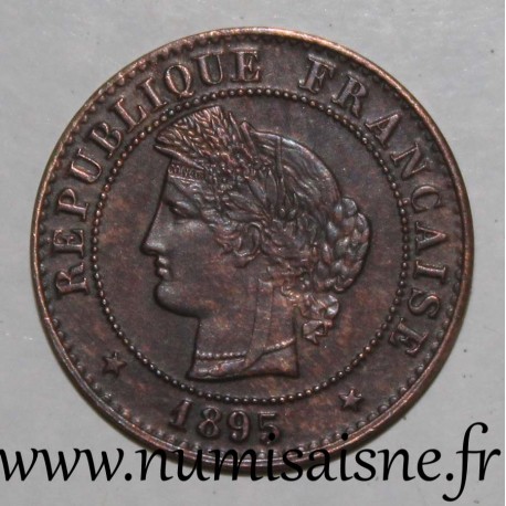 FRANCE - KM 826 - 1 CENTIME 1895 A - Paris - TYP CÉRÈS