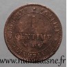 FRANCE - KM 826.1 - 1 CENTIME 1895 A - Paris  - TYPE CERES