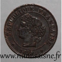 FRANCE - KM 826 - 1 CENTIME 1895 A - Paris - TYP CÉRÈS