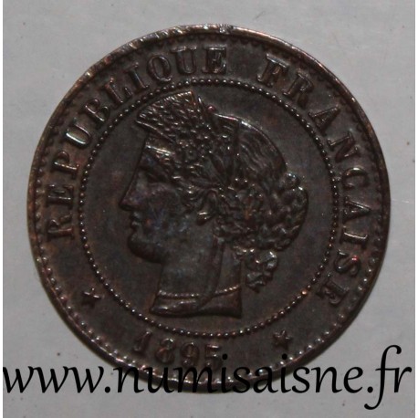 FRANKREICH - KM 826 - 1 CENTIME 1895 A - Paris - TYP CÉRÈS