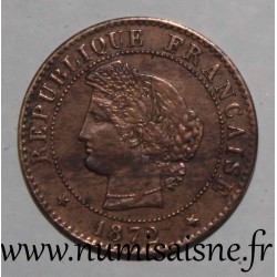 FRANCE - KM 826.1 - 1 CENTIME 1872 A - Paris  - TYPE CERES