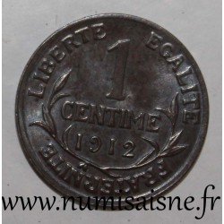 FRANCE - KM 840 - 1 CENTIME 1912 - TYPE DUPUIS