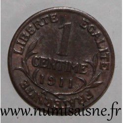 FRANKREICH - KM 840 - 1 CENTIME 1911 TYP DUPUIS