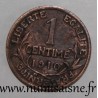 FRANCE - KM 840 - 1 CENTIME 1910 - TYPE DUPUIS