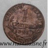 GADOURY 90 - 1 CENTIME 1901 - TYPE DUPUIS - KM 840