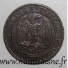 FRANKREICH - KM 796 - 2 CENTIMES 1862 Großes BB - Strasbourg - TYP NAPOLEON III