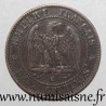 FRANCE - KM 796 - 2 CENTIMES 1862 K - Bordeaux - TYPE NAPOLEON III