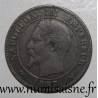 FRANCE - KM 776 - 2 CENTIMES 1857 W - Lille - TYPE NAPOLEON III