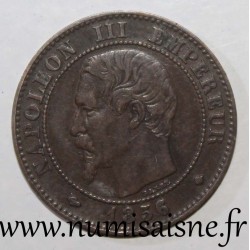 FRANCE - KM 776 - 2 CENTIMES 1856 BB - Strasbourg - NAPOLÉON III