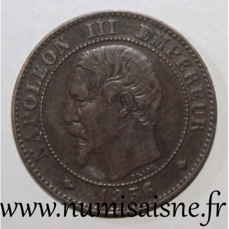 GADOURY 103 - 2 CENTIMES 1856 BB - Strasbourg - NAPOLÉON III - KM 776