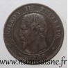 GADOURY 103 - 2 CENTIMES 1856 BB - Strasbourg - NAPOLÉON III - KM 776