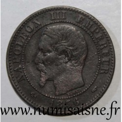 GADOURY 103 - 2 CENTIMES 1856 A - Paris - NAPOLÉON III - KM 776