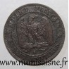 FRANCE - KM 776 - 2 CENTIMES 1855 B - Rouen - NAPOLEON III - Anchor