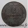 FRANCE - KM 827 - 2 CENTIMES 1892 A - Paris - TYPE CERES