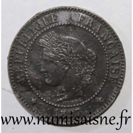 FRANCE - KM 827 - 2 CENTIMES 1897 A - Paris - TYPE CERES