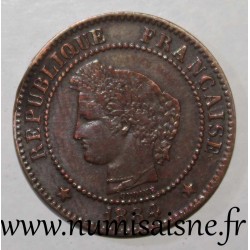 GADOURY 105 - 2 CENTIMES 1884 A - Paris - TYPE CERES - KM 827