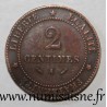 FRANCE - KM 827 - 2 CENTIMES 1884 A - Paris - TYPE CERES