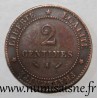 FRANKREICH - KM 827 - 2 CENTIMES 1884 A - Paris - TYPE CERES