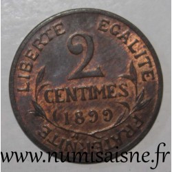 FRANCE - KM 841 - 2 CENTIMES 1899 - TYPE DUPUIS