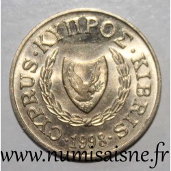 CYPRUS - KM 54 - 2 CENTS 1998