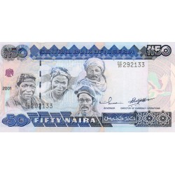 NIGERIA - PICK 27 d - 50 NAIRA - 2001