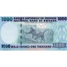 RWANDA - PICK 31 - 1 000 FRANCS - 01/07/2004 - GOLDEN MONKEY