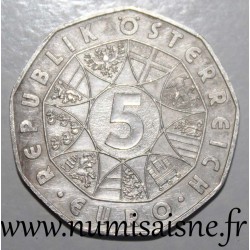 AUSTRIA - KM 3193 - 5 EURO 2010 - SKI JUMPING