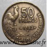 FRANCE - KM 918.1 - 50 FRANCS 1953 - Beaumont le Roger - TYPE GUIRAUD