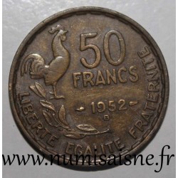 FRANCE - KM 918.1 - 50 FRANCS 1952 B - TYPE GUIRAUD