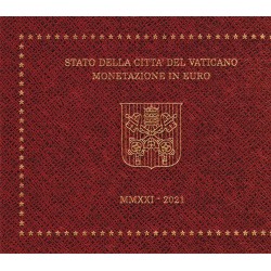 VATICAN - UNIVERSAL BRILLIANT EURO 2020 BOX - 8 COINS (3.88 euros)