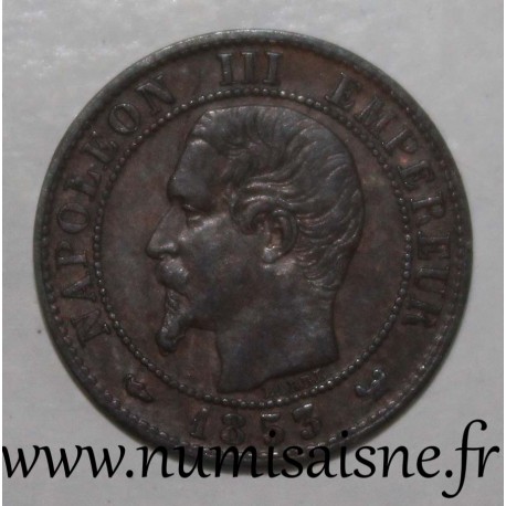 FRANCE - KM 775 - 1 CENTIME 1853 W - Lille - TYPE NAPOLEON III