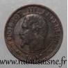 FRANCE - KM 775 - 1 CENTIME 1857 W - Lille - TYPE NAPOLEON III