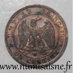 FRANCE - KM 775 - 1 CENTIME 1857 W - Lille - TYPE NAPOLEON III
