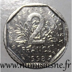 GADOURY 547 - 2 FRANCS 1998 - TYPE SEMEUSE - KM 942