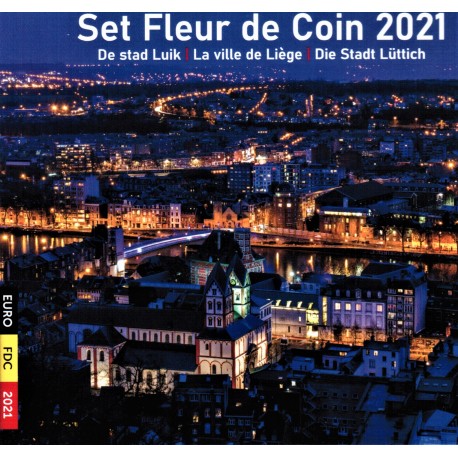 BELGIUM - MINTSET - 2021 - BU - 8.88 euros