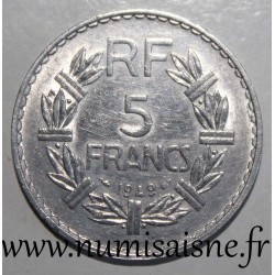 FRANCE - KM 888 - 5 FRANCS 1949 - TYPE LAVRILLIER ALU